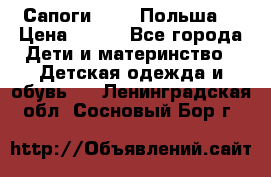 Сапоги Demar Польша  › Цена ­ 550 - Все города Дети и материнство » Детская одежда и обувь   . Ленинградская обл.,Сосновый Бор г.